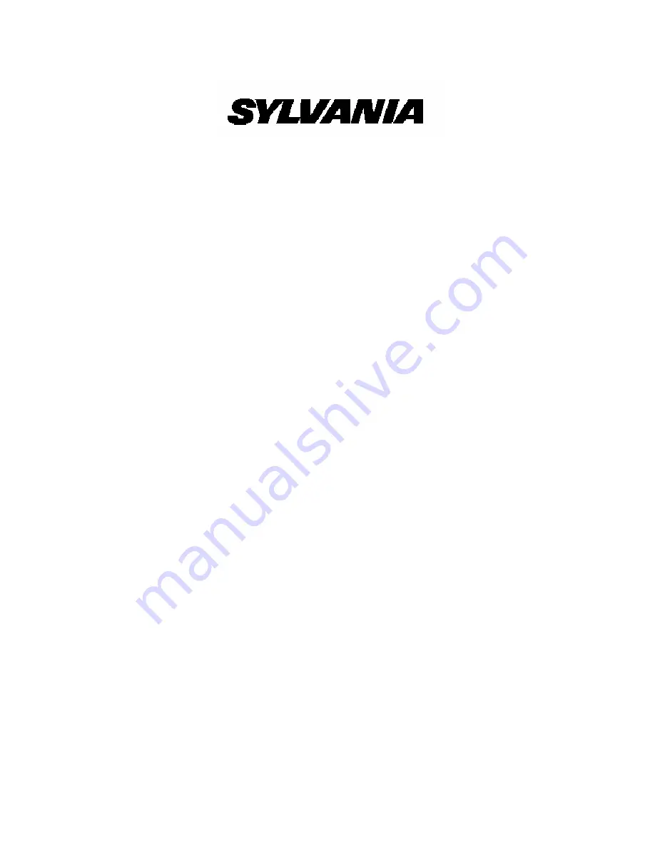 Sylvania SRCD670 Owner'S Manual Download Page 1