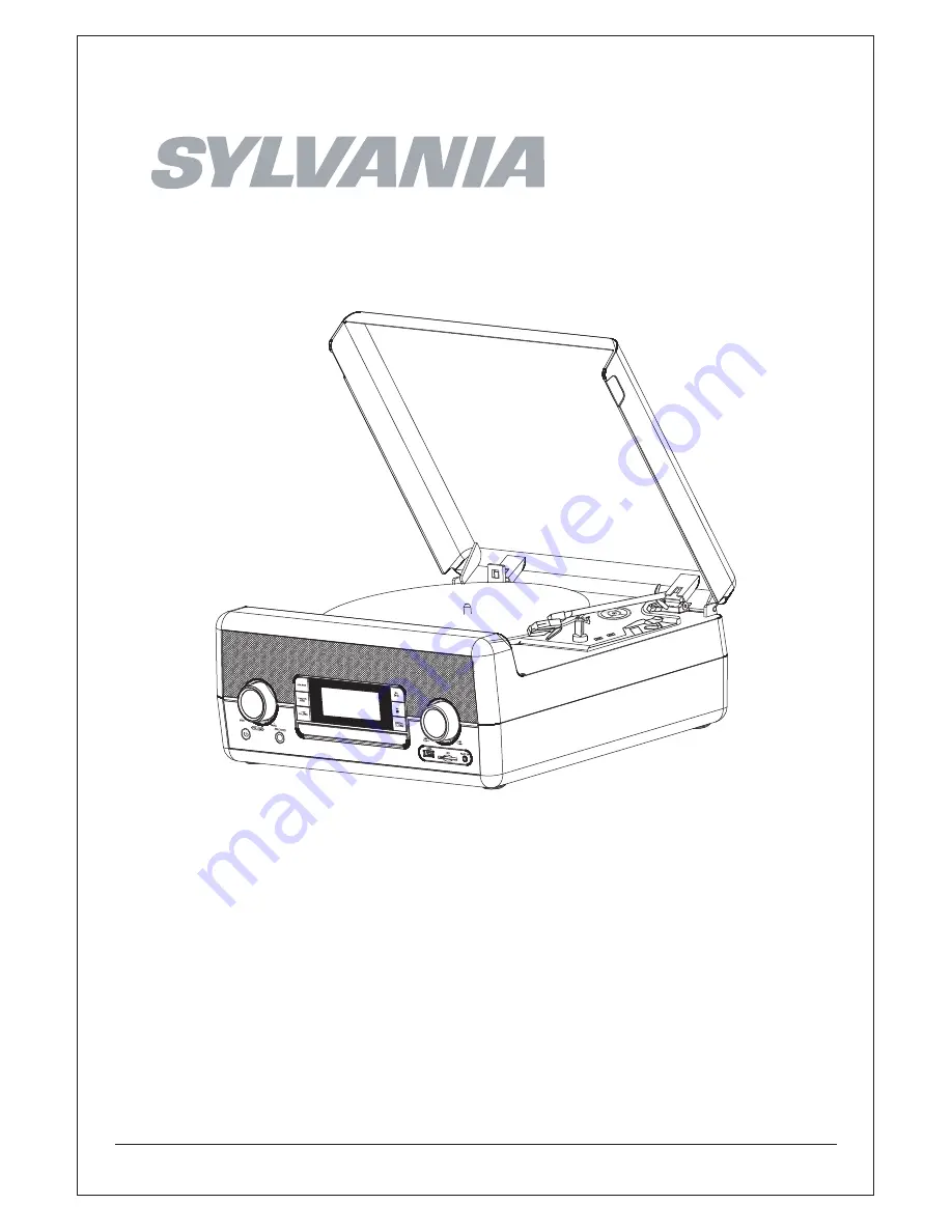 Sylvania SRCD875 Скачать руководство пользователя страница 1