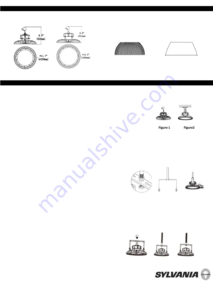 Sylvania ValueLED UFO High Bay Скачать руководство пользователя страница 2