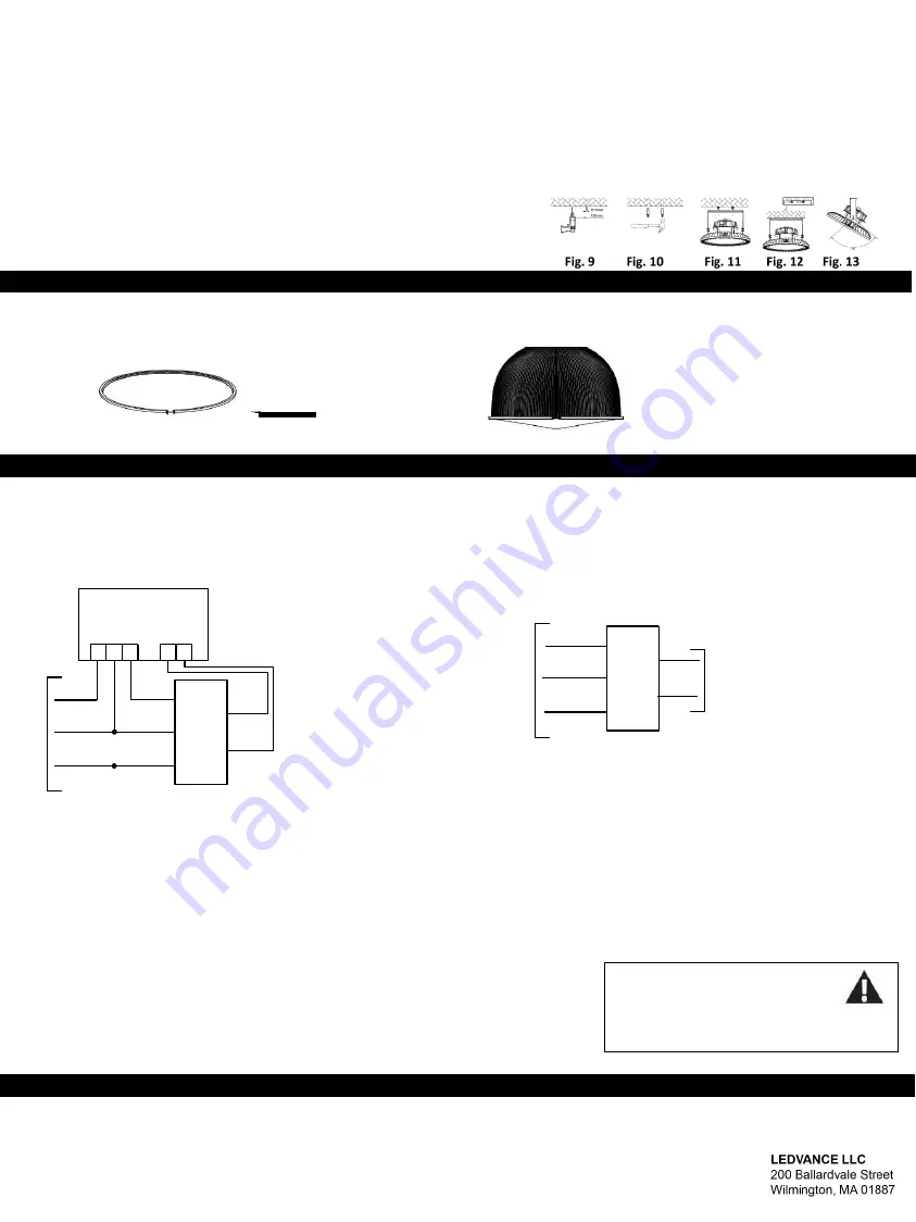 Sylvania ValueLED UFO High Bay Скачать руководство пользователя страница 6