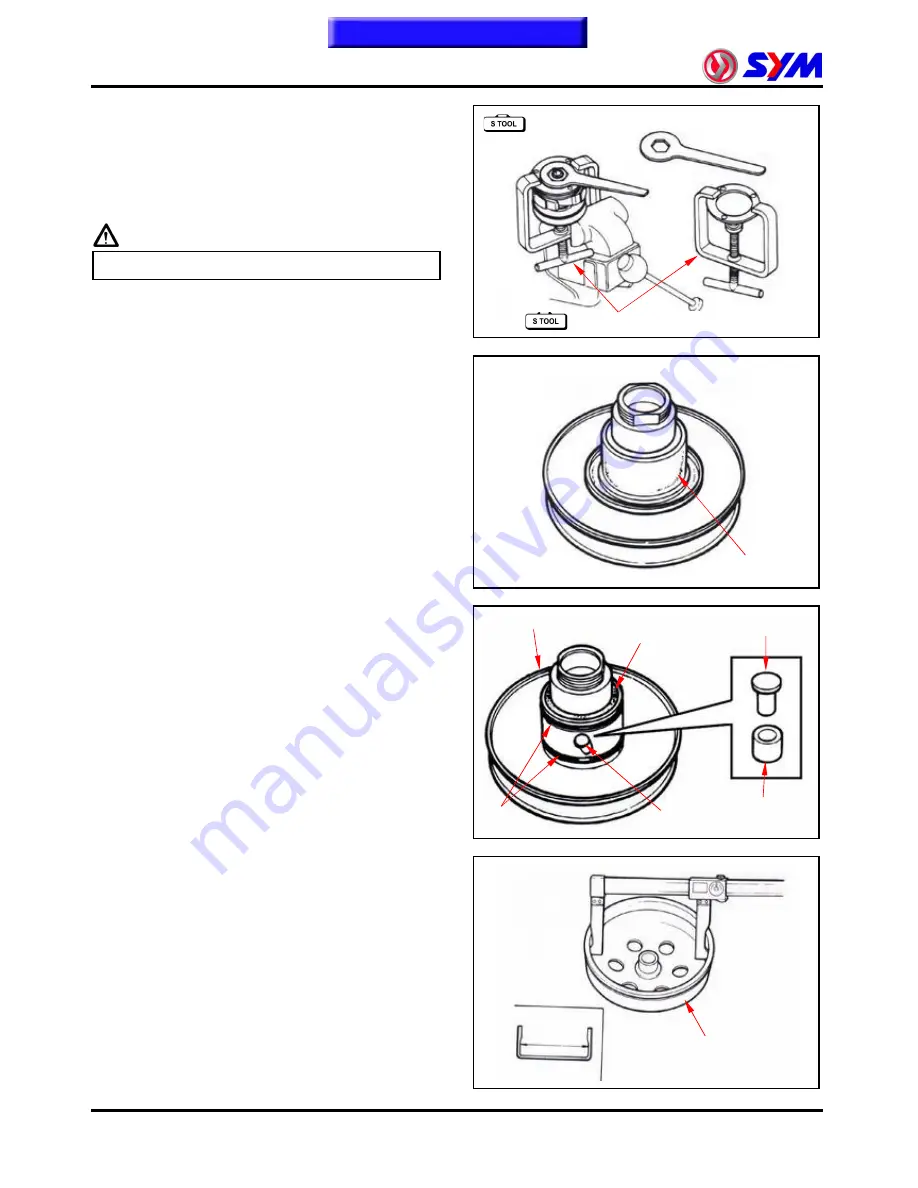 Sym Citycom.300i Service Manual Download Page 151