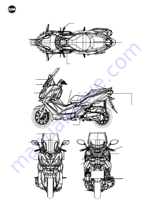 Sym CRUiSYM Owner'S Manual Download Page 36