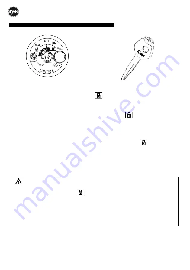 Sym CRUiSYM Owner'S Manual Download Page 42