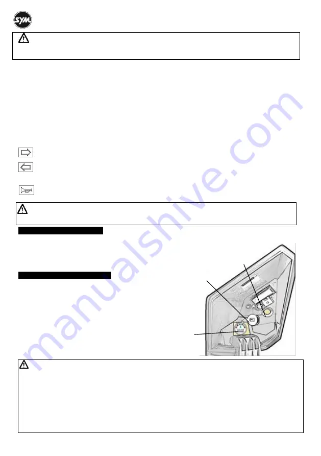 Sym CRUiSYM Owner'S Manual Download Page 104