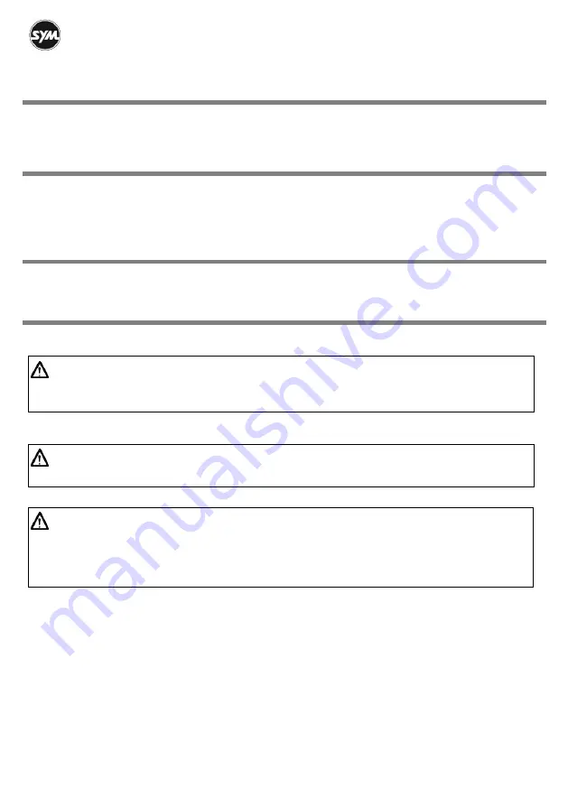 Sym CRUiSYM Owner'S Manual Download Page 150