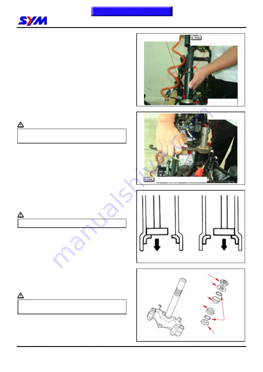 Sym GTS 250 Service Manual Download Page 184