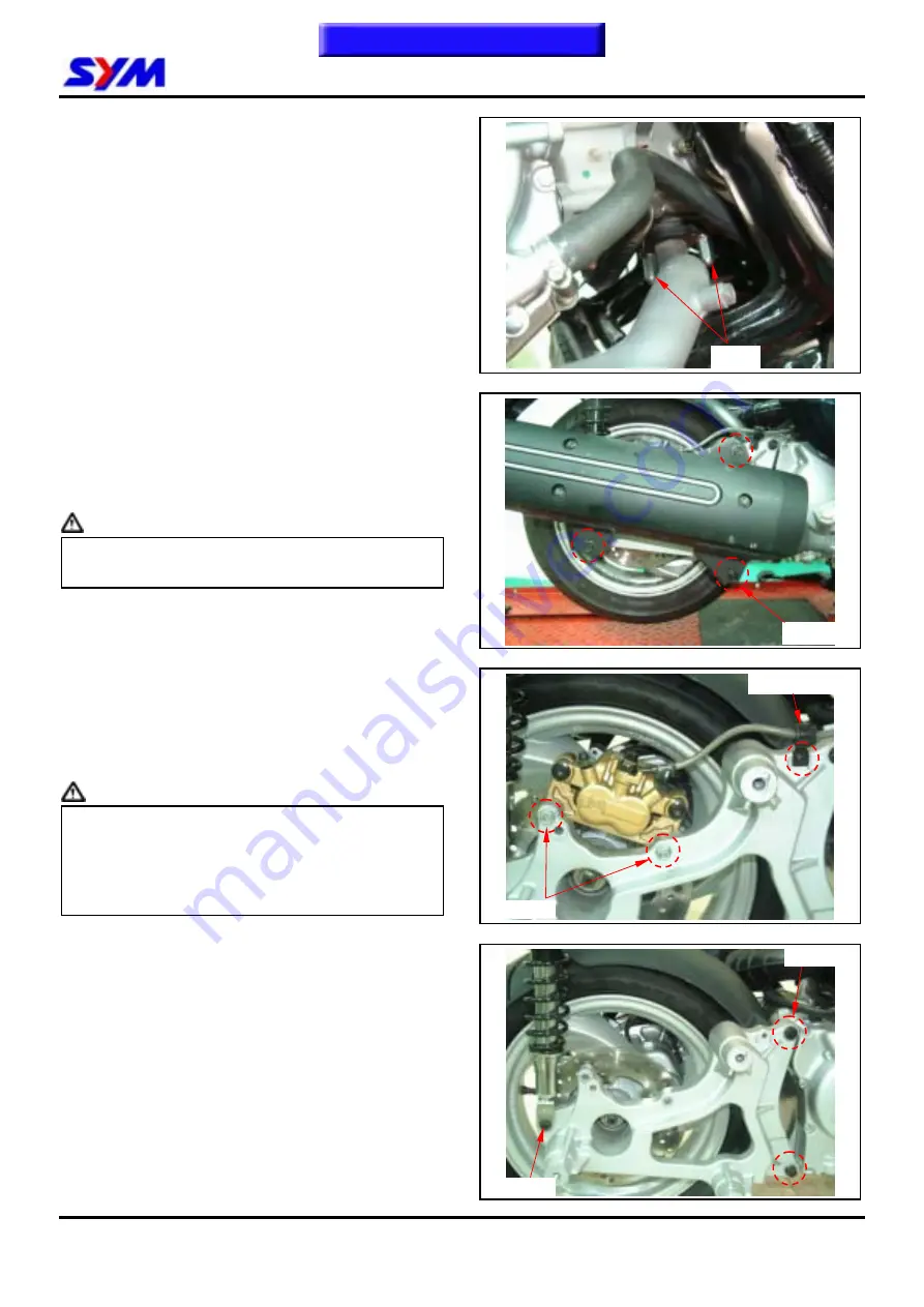 Sym GTS 250 Скачать руководство пользователя страница 188