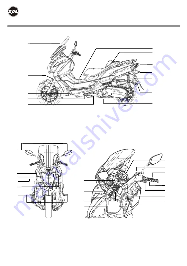 Sym Joymax Z LW12W1-EU Owner'S Manual Download Page 41