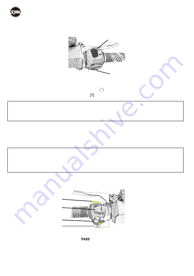 Sym Joymax Z LW12W1-EU Owner'S Manual Download Page 50