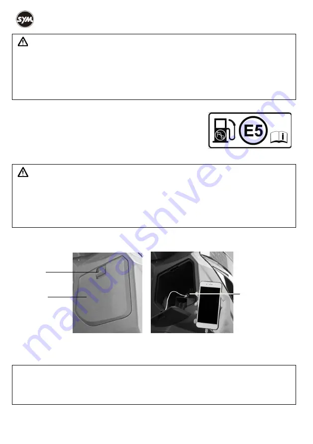 Sym Joymax Z LW12W1-EU Owner'S Manual Download Page 52