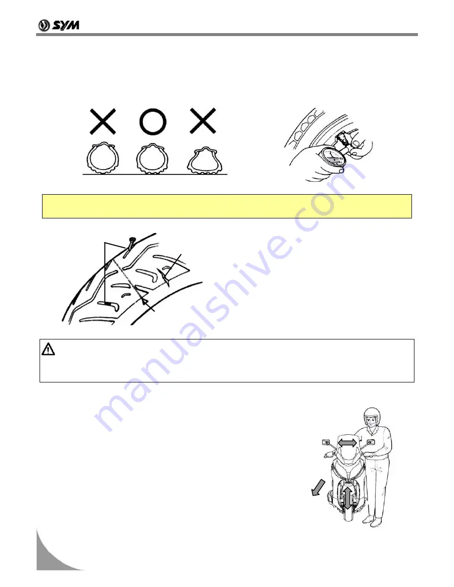 Sym MaxSym 600i ABS User Manual Download Page 24