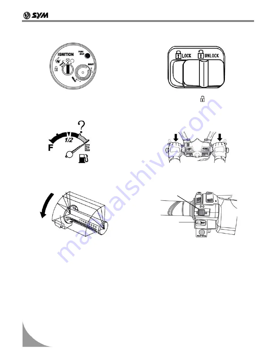 Sym MaxSym 600i ABS User Manual Download Page 30