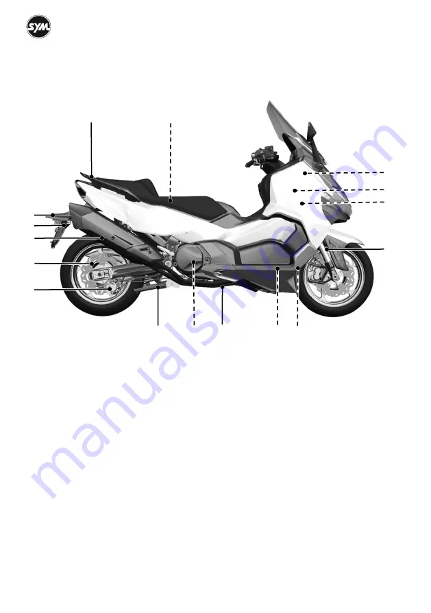 Sym Maxsym TL TL 500 Owner'S Manual Download Page 8