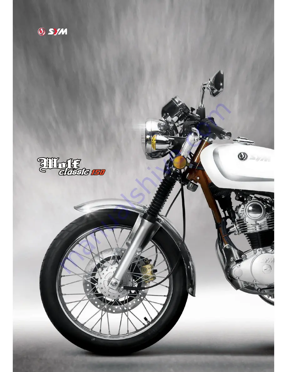 Sym Wolf Classic 150 Owner'S Manual Download Page 1