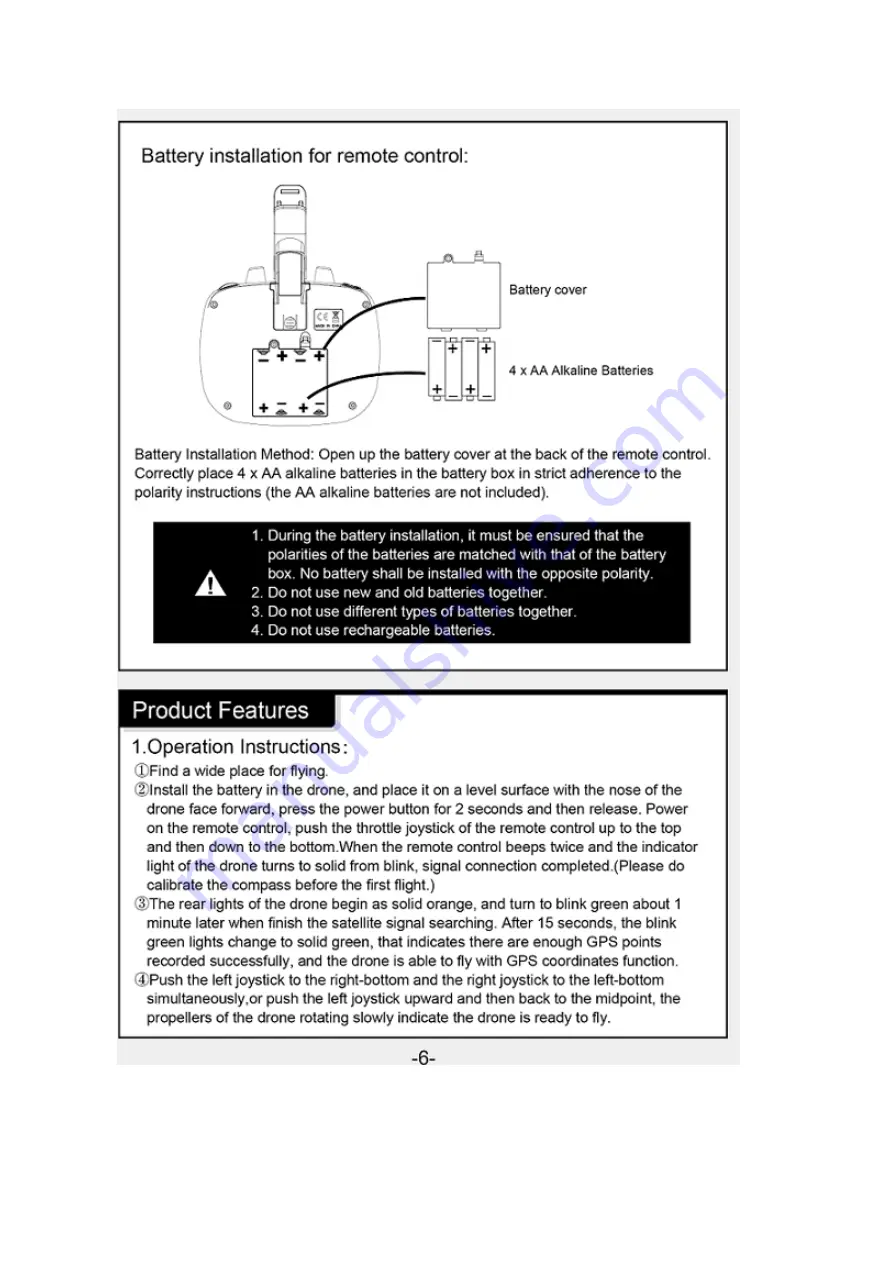 SYMA GC88752-30 User Manual Download Page 7