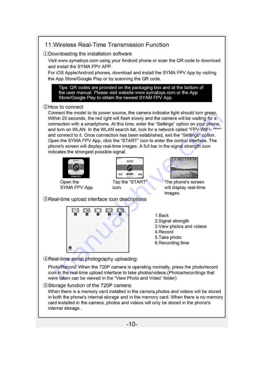 SYMA GC88752-30 User Manual Download Page 11