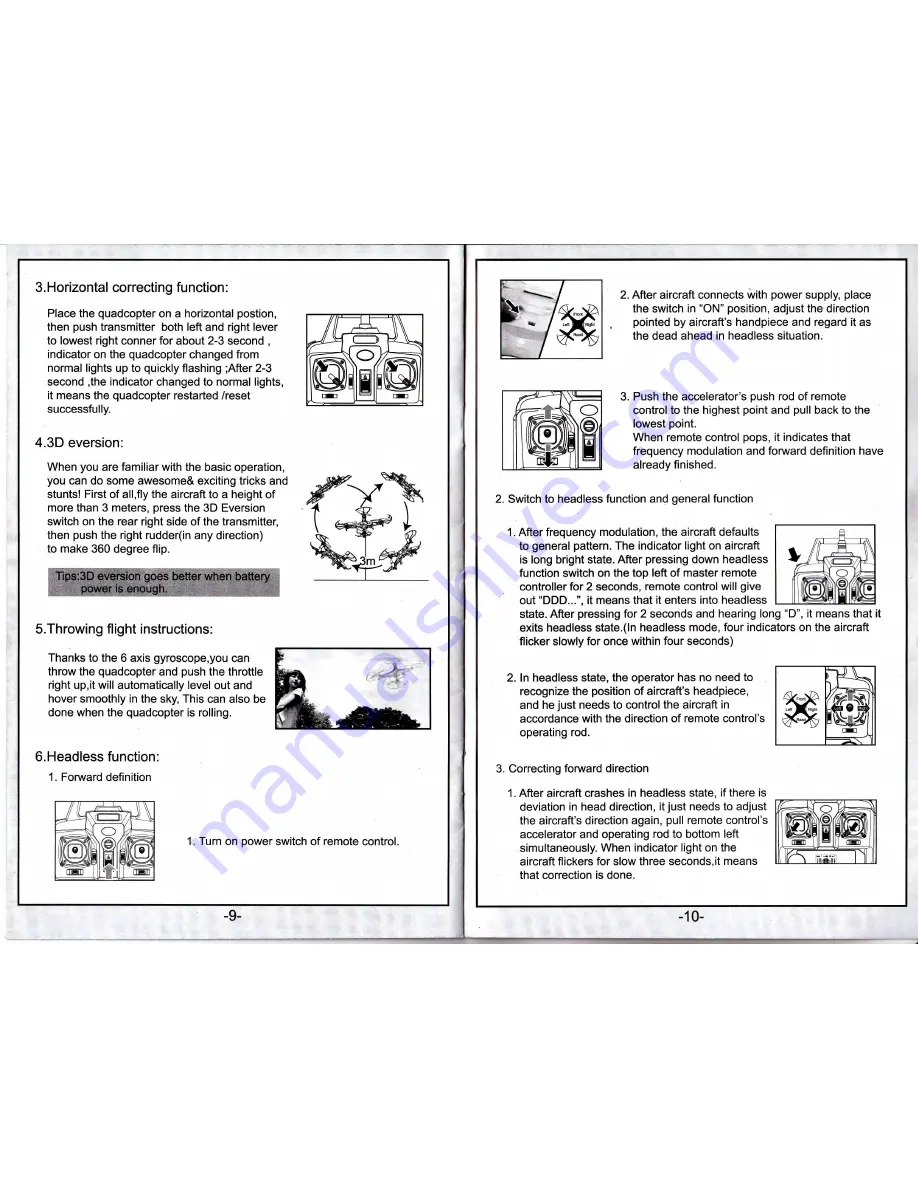 SYMA X5SW EXPLORERS Manual Download Page 6