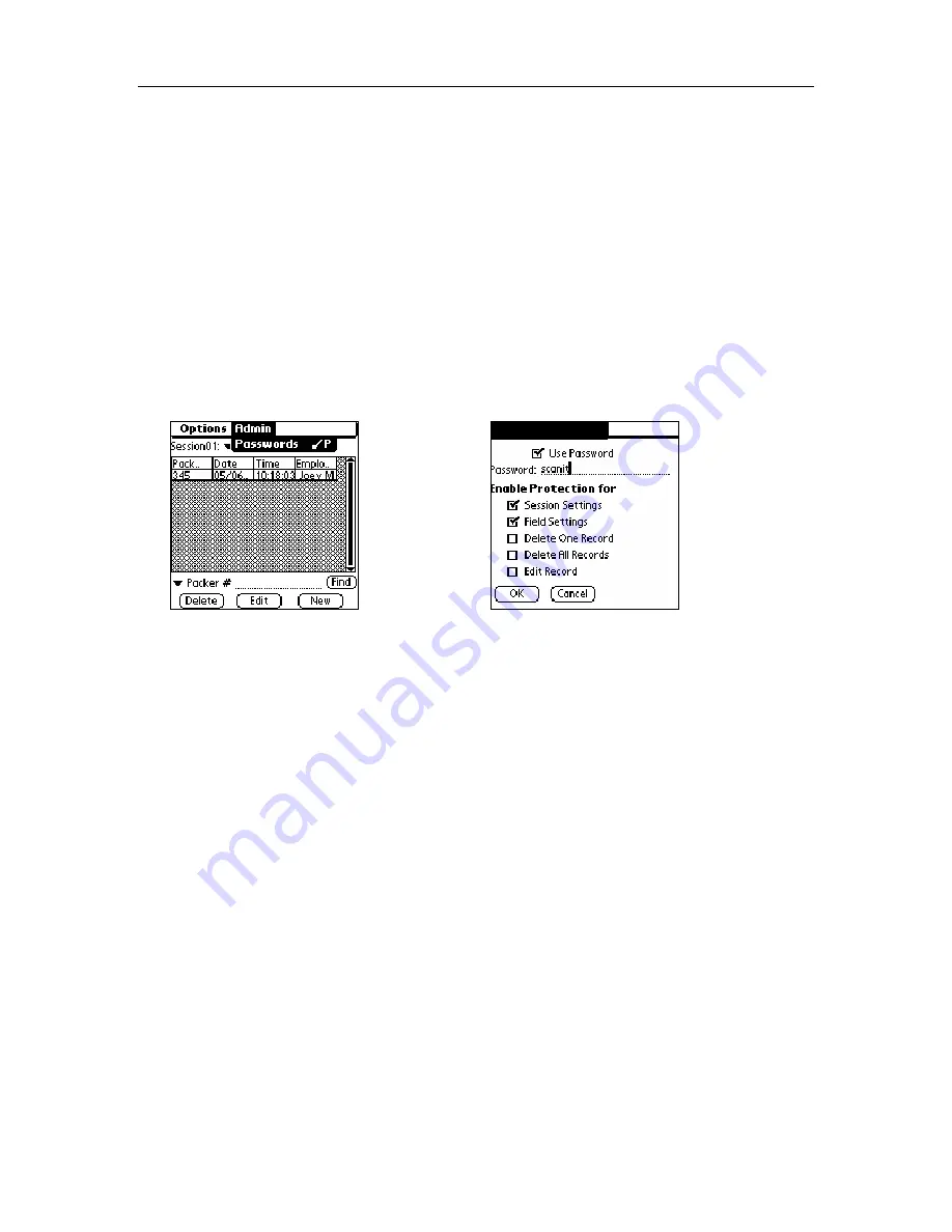 Symbol AccuScan Palm Скачать руководство пользователя страница 34