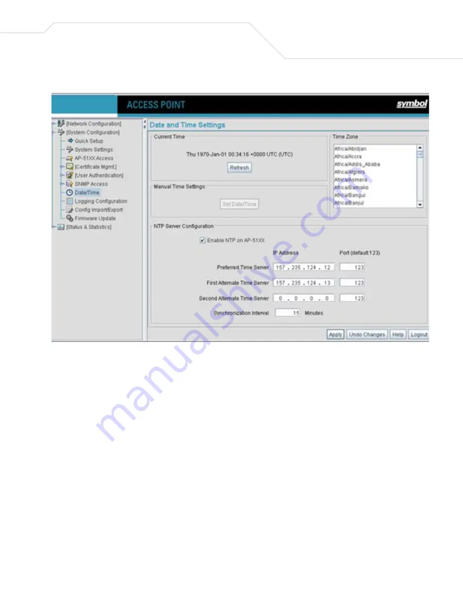 Symbol AP-51xx Product Reference Manual Download Page 129