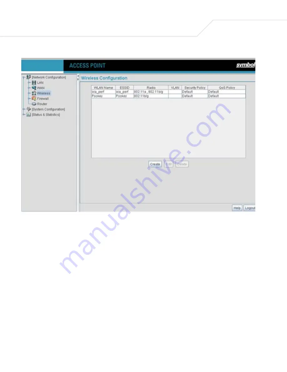 Symbol AP-51xx Product Reference Manual Download Page 172