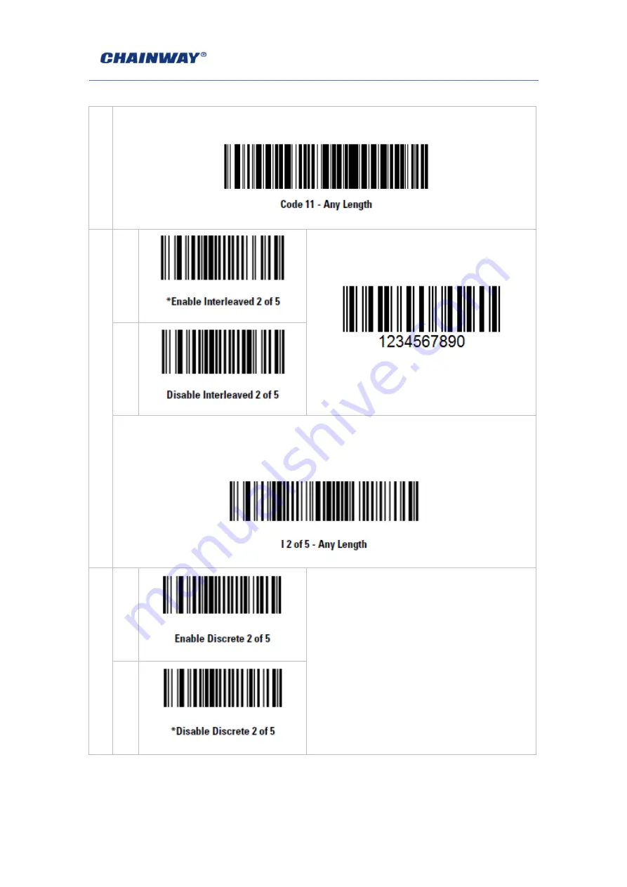 Symbol c2000 User Manual Download Page 59