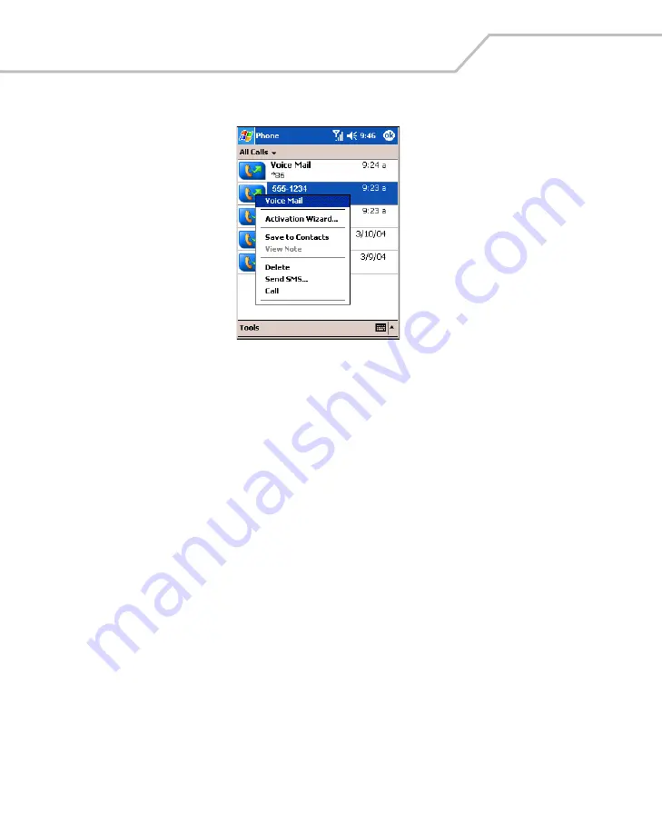 Symbol MC9000-K/S Reference Manual Download Page 144