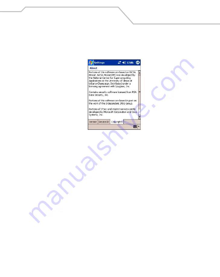 Symbol MC9000-K/S Reference Manual Download Page 183