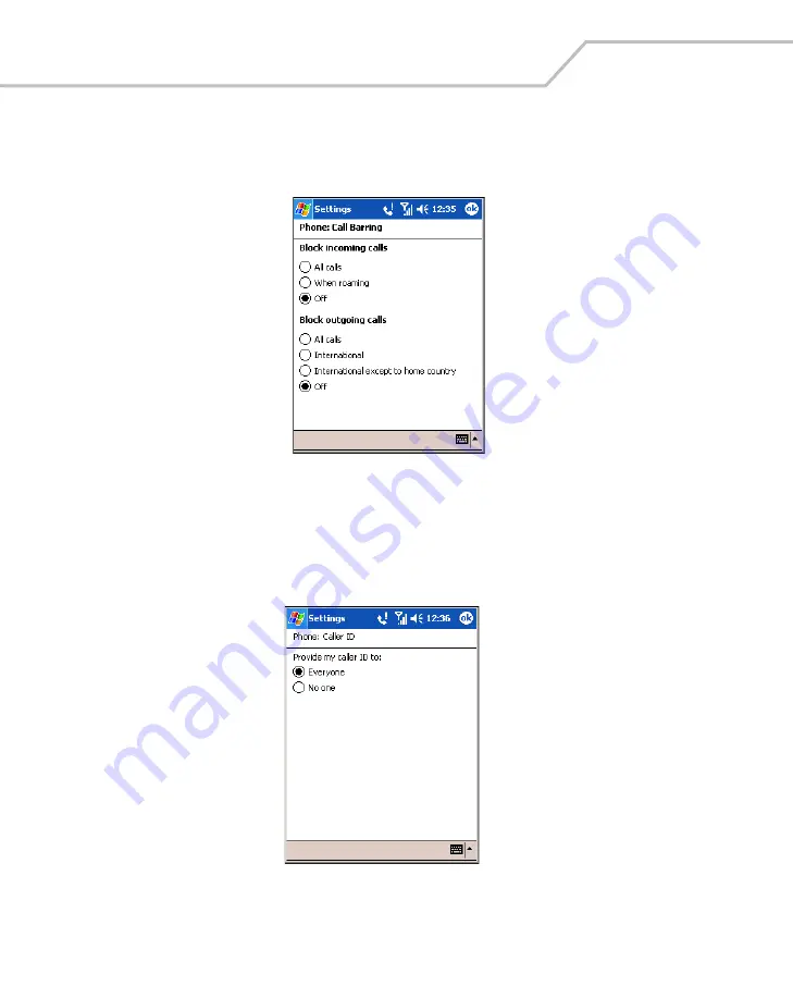 Symbol MC9000-K/S Reference Manual Download Page 302