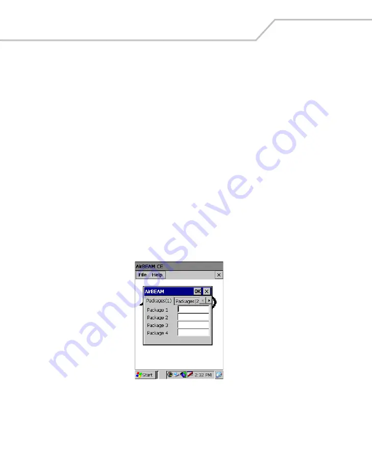 Symbol MC9000-K/S Reference Manual Download Page 390