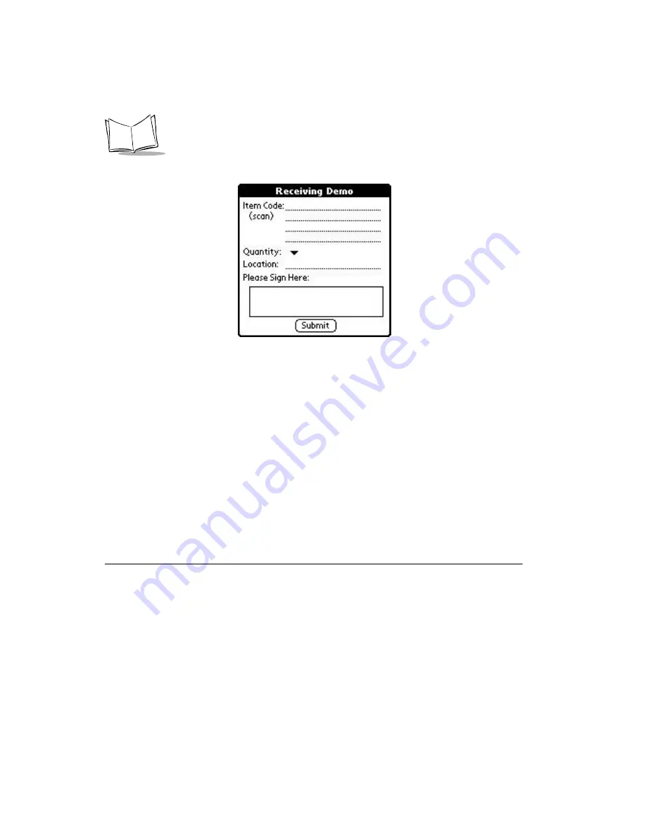 Symbol ORG SPT 1550 Product Reference Manual Download Page 230