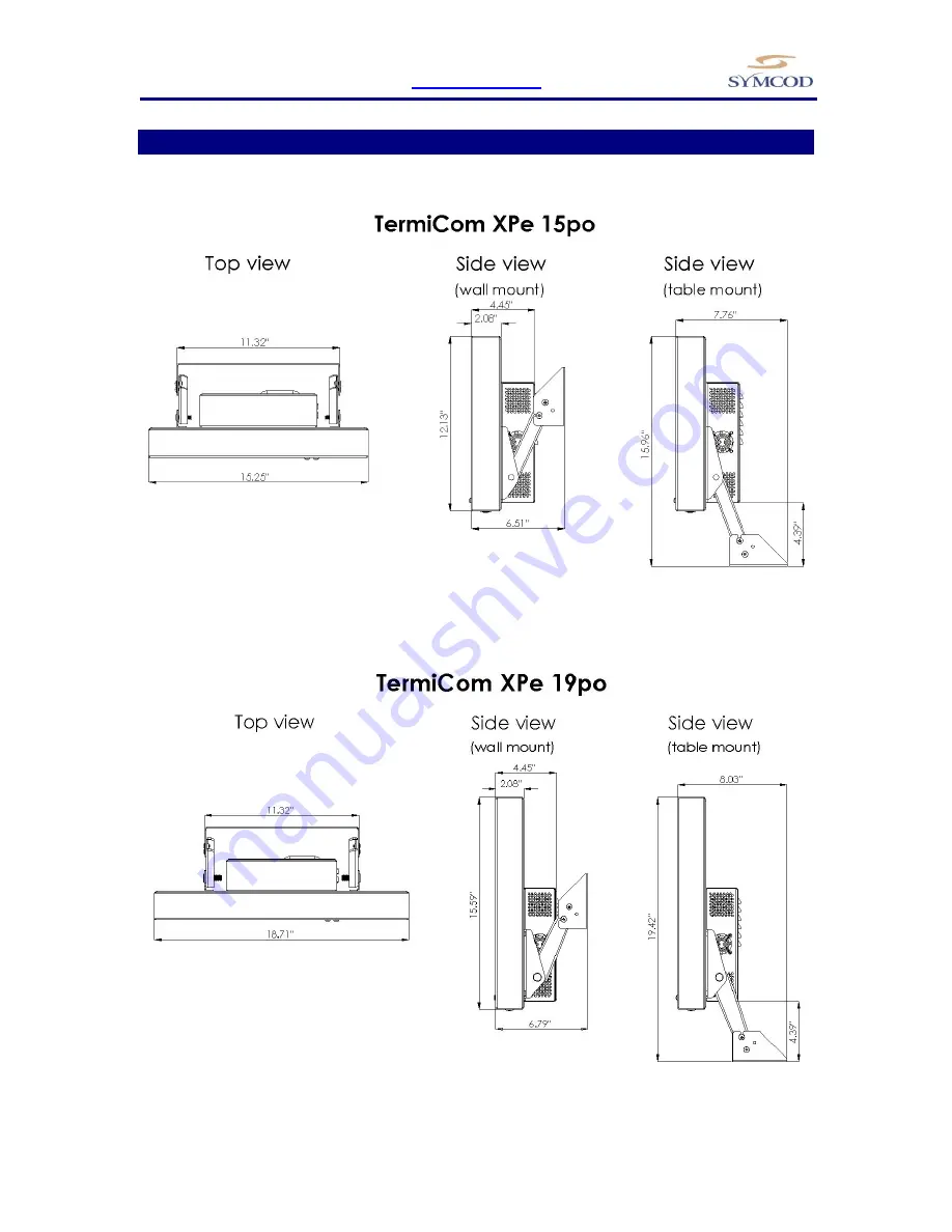 Symcod TermiCom 19 inch Скачать руководство пользователя страница 8