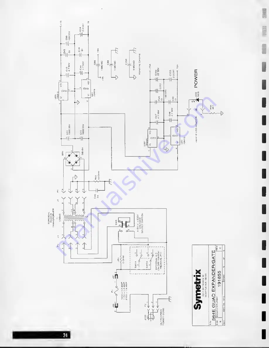 Symetrix 564E Скачать руководство пользователя страница 26