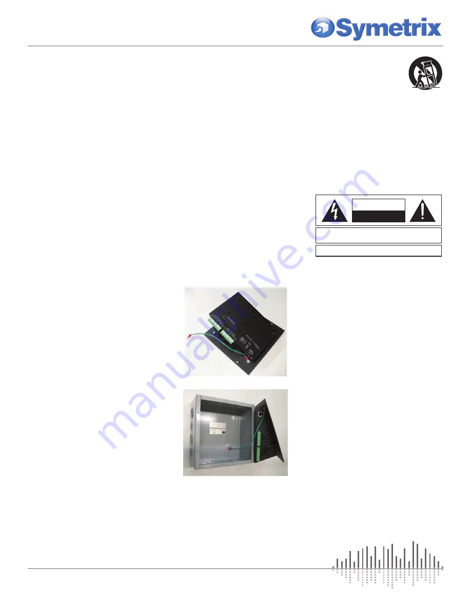 Symetrix xIO Stage 4x4 Quick Start Manual Download Page 1