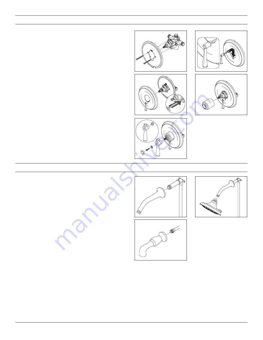 Symmons Degas Trim S-5400-TRM Installation & Operation Instructions Download Page 5