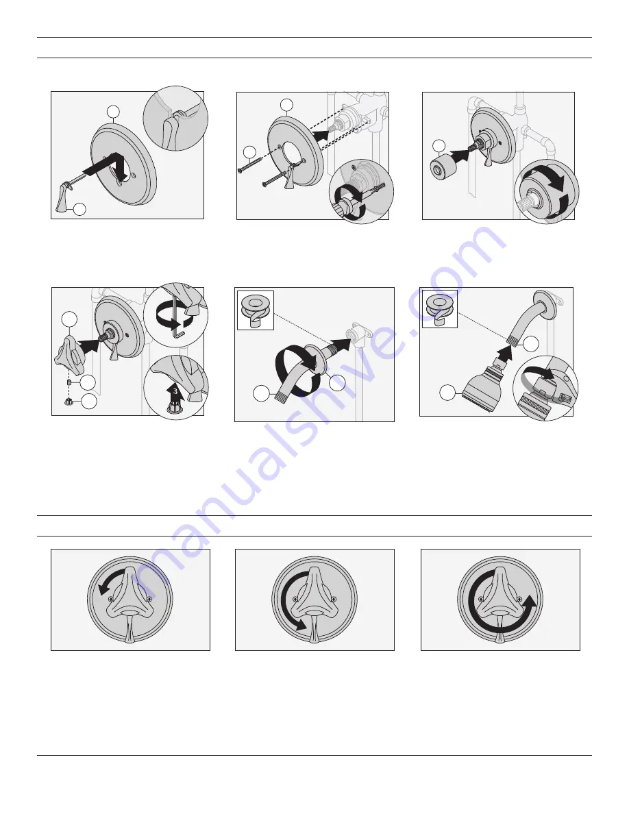 Symmons Origins S-9601P-RP Operation & Maintenance Manual Download Page 3