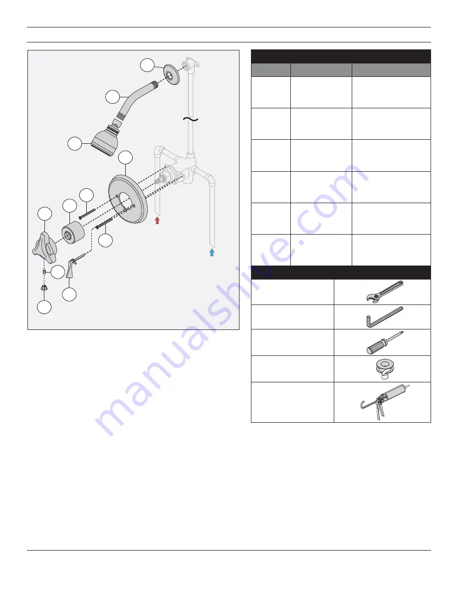 Symmons Origins S-9601P-RP Operation & Maintenance Manual Download Page 6