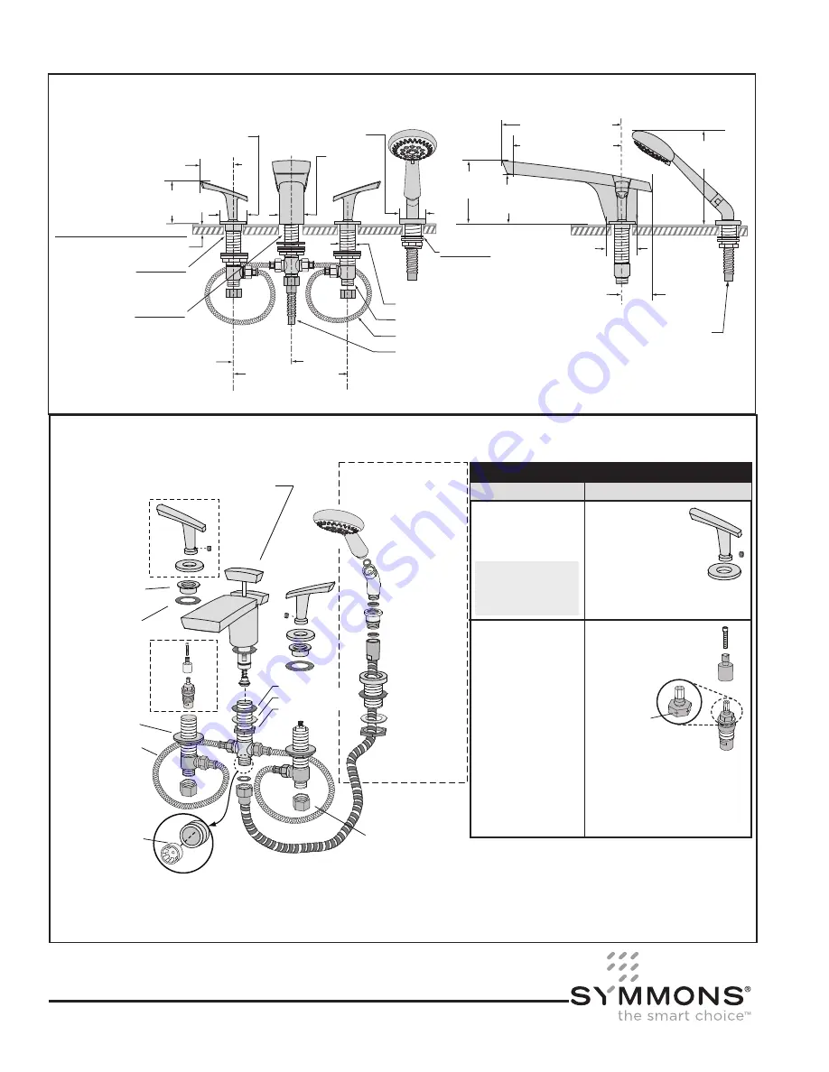 Symmons SRT-4172 Installation And Service Instructions Download Page 4