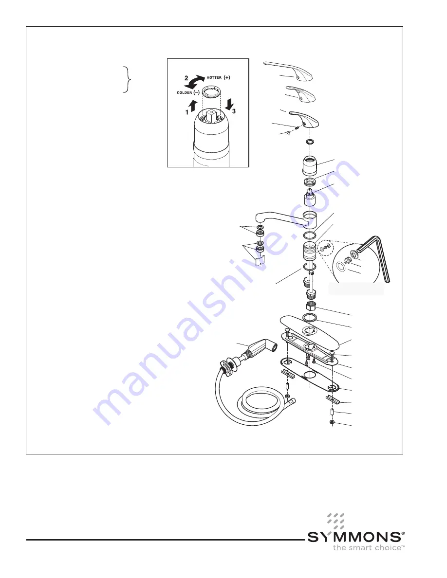 Symmons Symmetrix S-23 Series Installation And Service Instructions Download Page 2