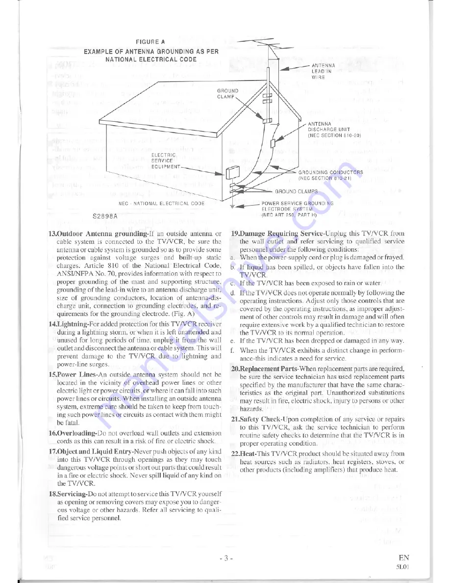 Symphonic SC3813 Owner'S Manual Download Page 3