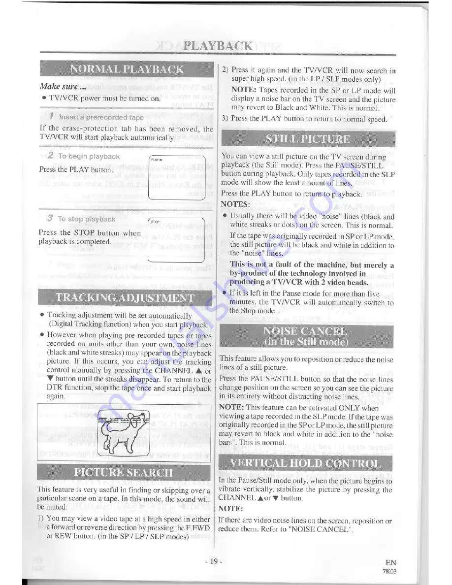 Symphonic SC3813 Owner'S Manual Download Page 19