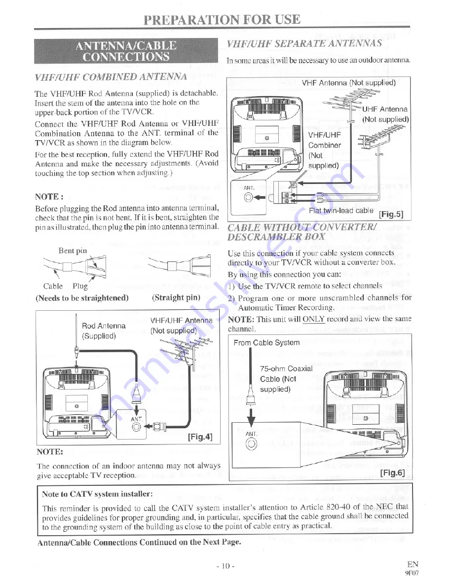 Symphonic SC3913V Скачать руководство пользователя страница 10