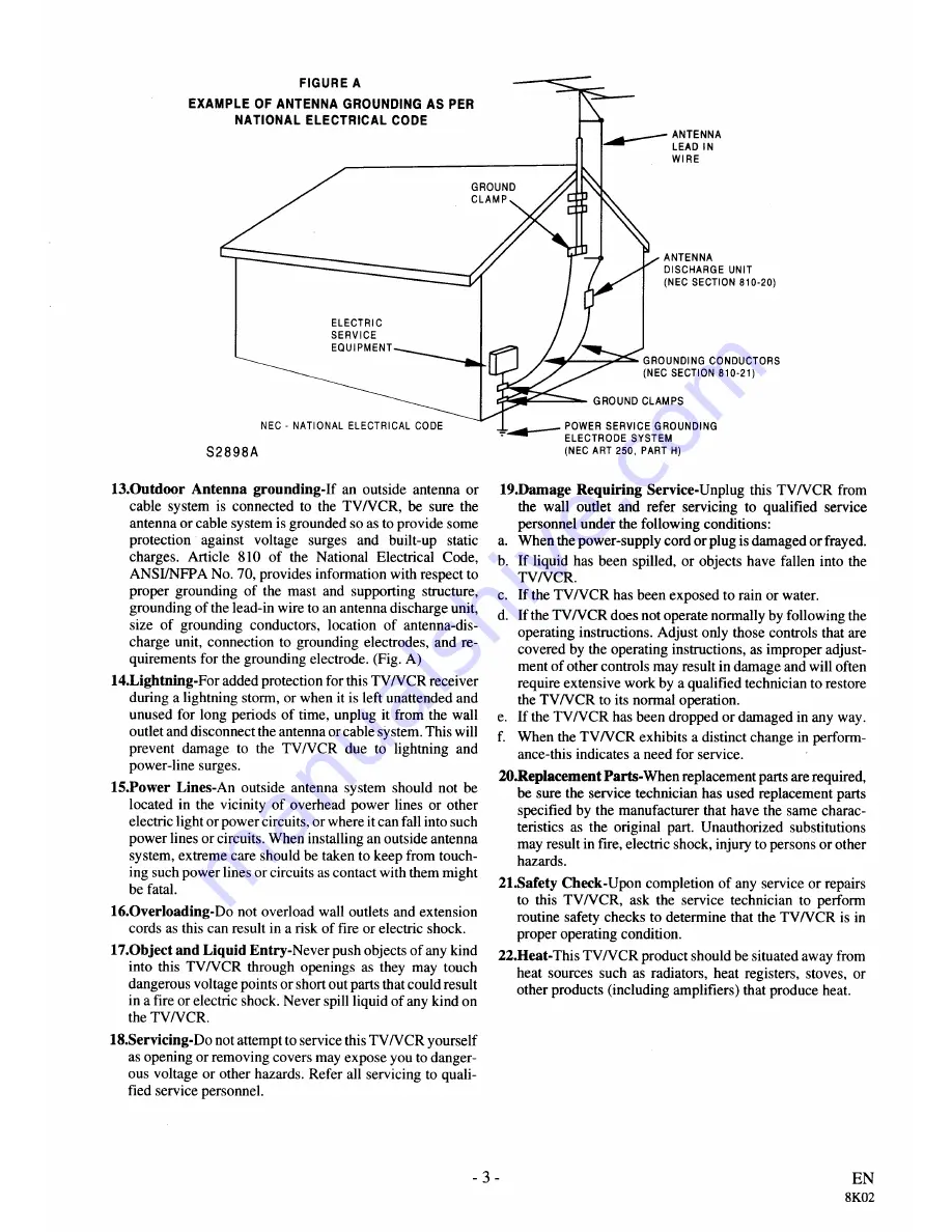 Symphonic SC3919V Owner'S Manual Download Page 3