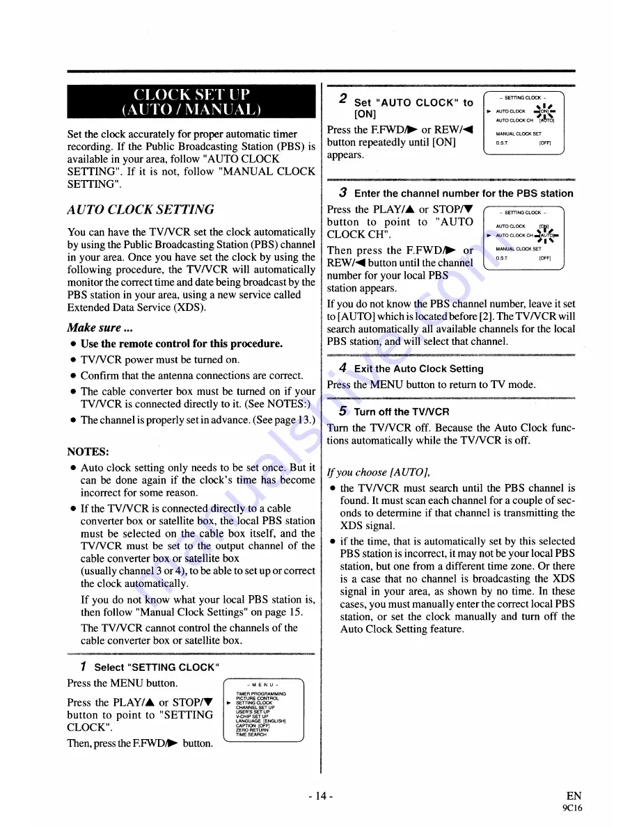 Symphonic SC3919V Owner'S Manual Download Page 14