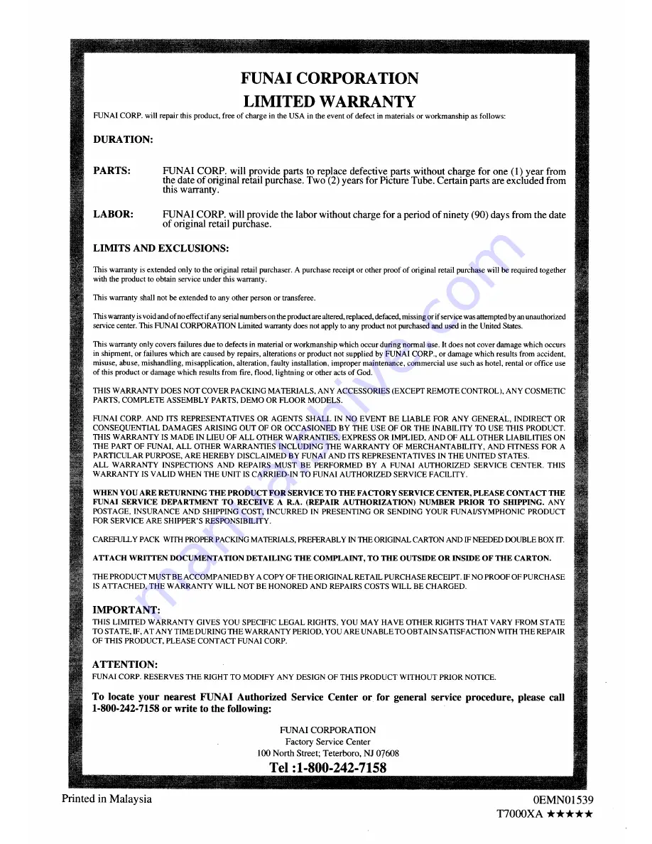 Symphonic SC3919V Owner'S Manual Download Page 48