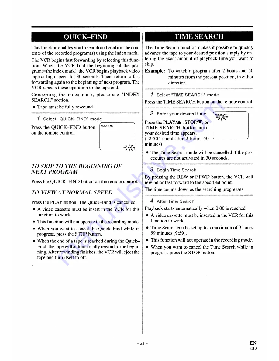 Symphonic SL240A Owner'S Manual Download Page 21