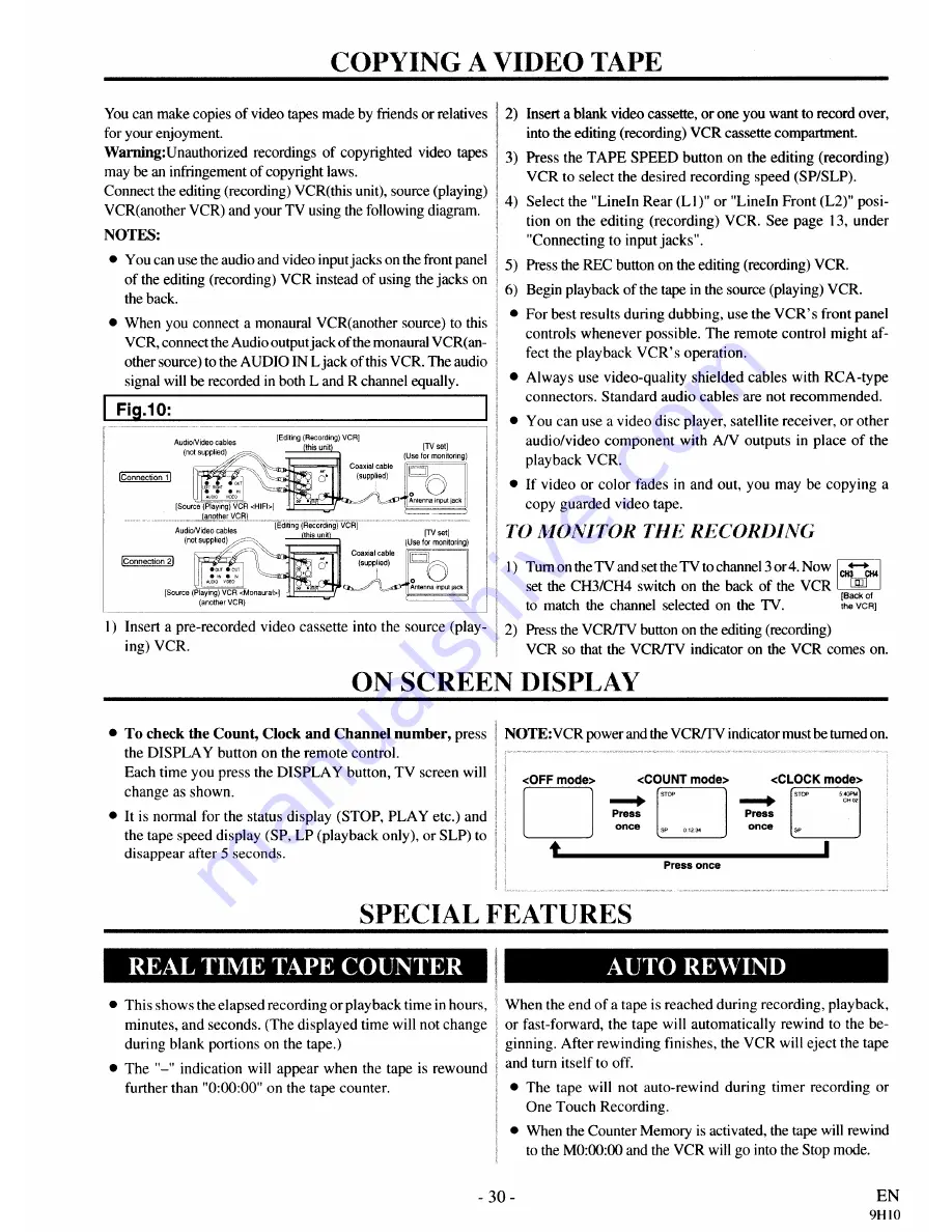 Symphonic SL260A Owner'S Manual Download Page 30