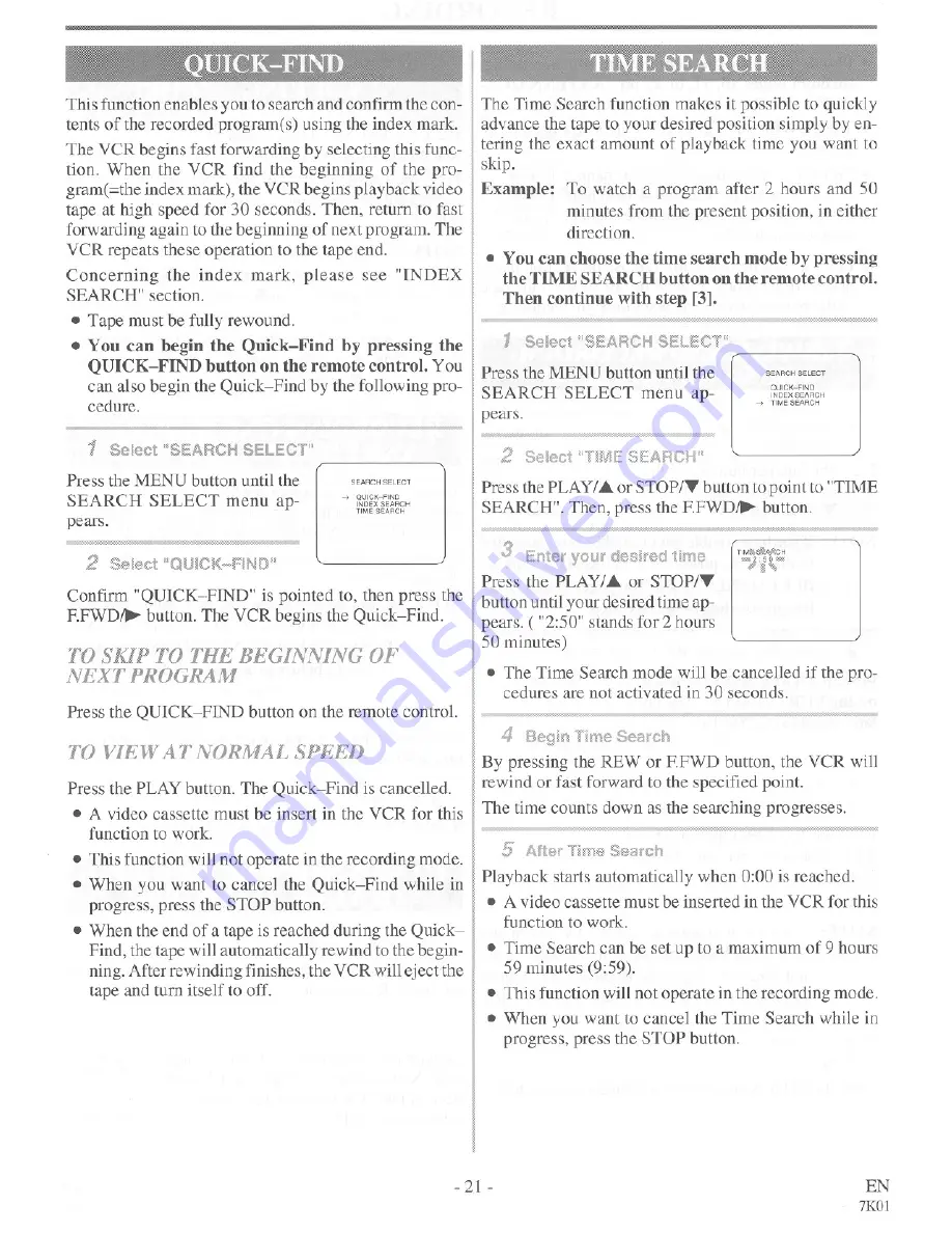 Symphonic SL2840 Owner'S Manual Download Page 21