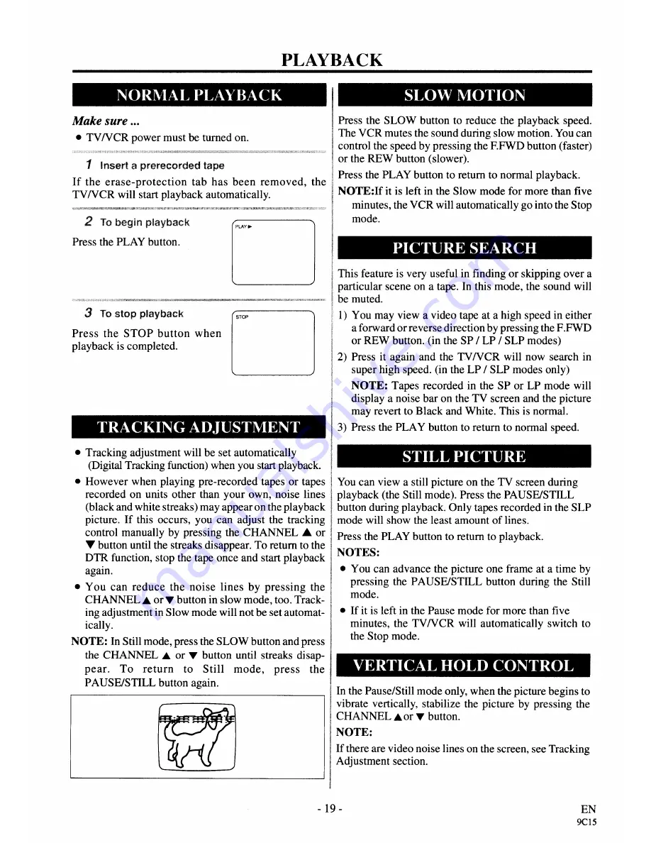 Symphonic SSC199 Owner'S Manual Download Page 19