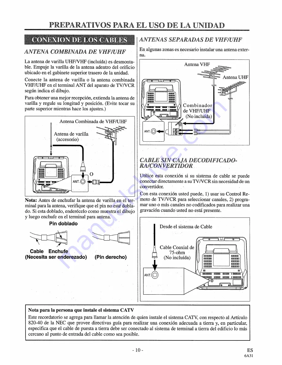 Symphonic TVCR13F1W Скачать руководство пользователя страница 40