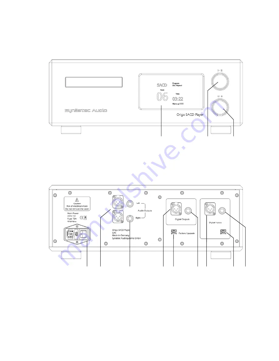 Synaestec Audio Origo Owner'S Manual Download Page 5